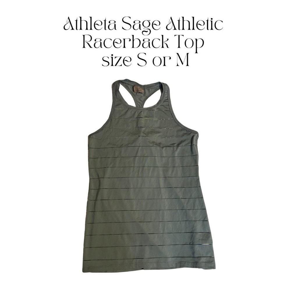 Athleta Sage Athletic Racerback Top - Size S or M